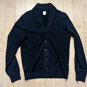 Gap mens cardigan sweater, navy blue, size small